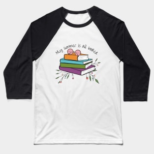 My Summer is All Booked Boho Baseball T-Shirt